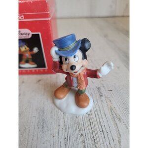 Schmid Mickey bob cratchit Christmas carol vintage figure Disney